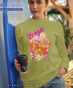 The Clash Collage Neon Sweatshirt