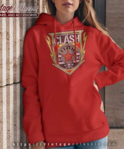 The Clash Est 1976 Shield Hoodie