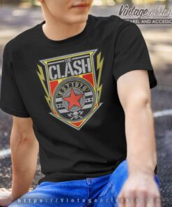The Clash Est 1976 Shield T Shirt