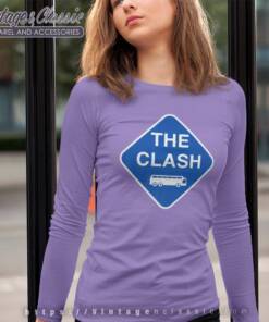 The Clash Here To Eternity Sign Long Sleeve Tee