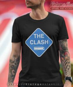 The Clash Here To Eternity Sign T Shirt