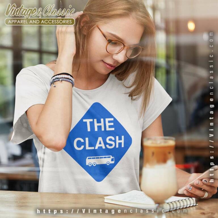 The Clash Here To Eternity Sign Women TShirt The Clash Here To Eternity Sign Women TShirt