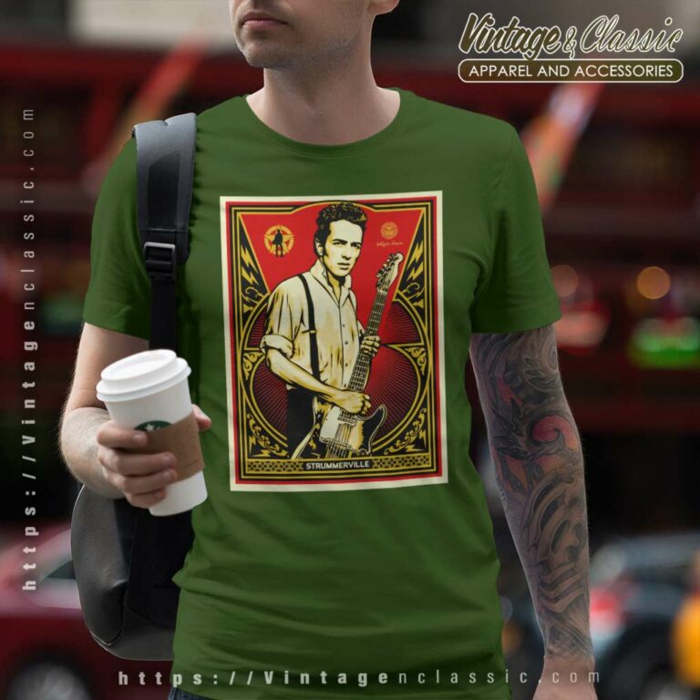 The Clash Joe Strummer T Shirt The Clash Joe Strummer T Shirt