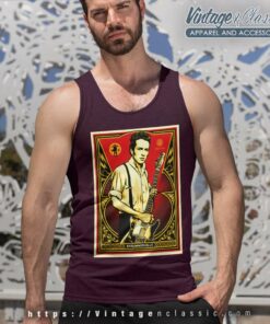 The Clash Joe Strummer Tank Top Racerback