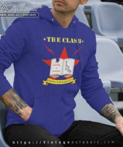 The Clash Know Your Rights The Clash Know Your Rights Hoodie