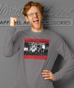 The Clash Le Palace 1981 Long Sleeve Tee