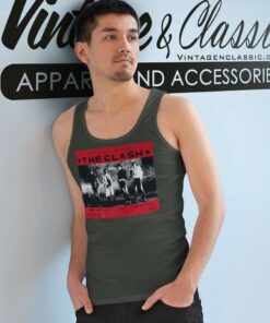 The Clash Le Palace 1981 Tank Top Racerback