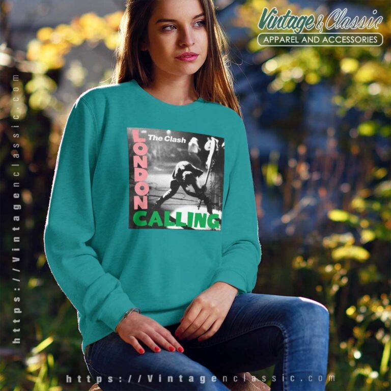 The Clash London Calling Sweatshirt The Clash London Calling Sweatshirt