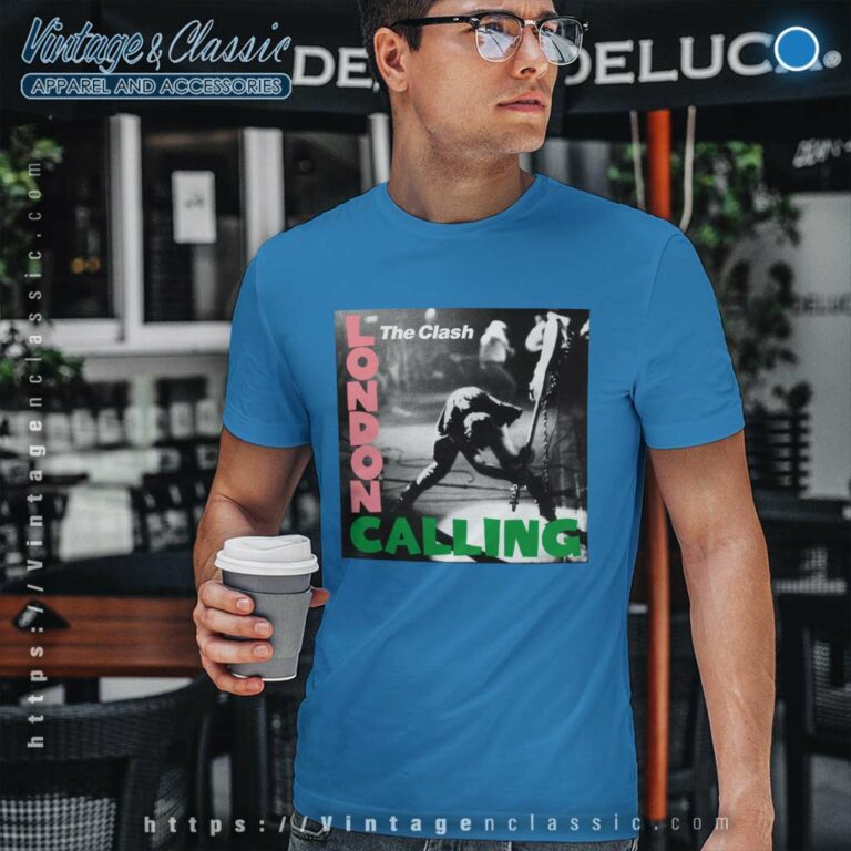 The Clash London Calling T Shirt The Clash London Calling T Shirt