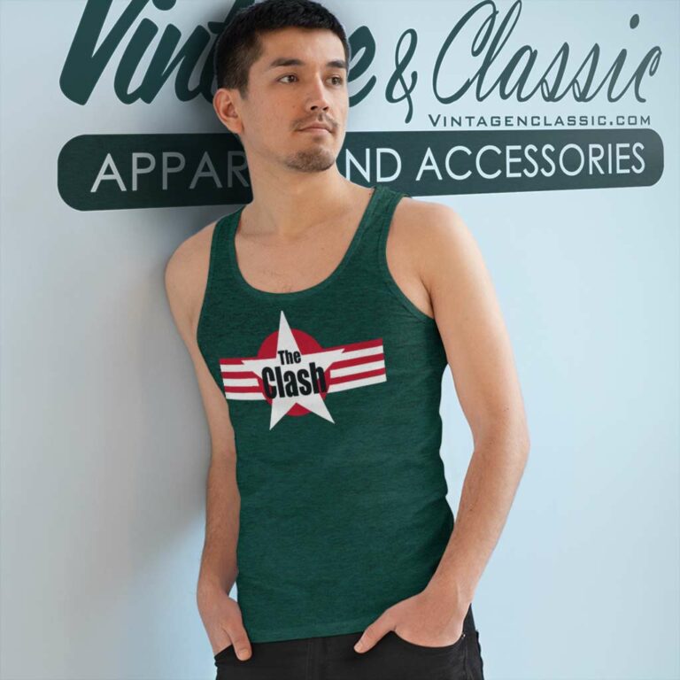 The Clash On Broadway Tank Top Racerback The Clash On Broadway Tank Top Racerback