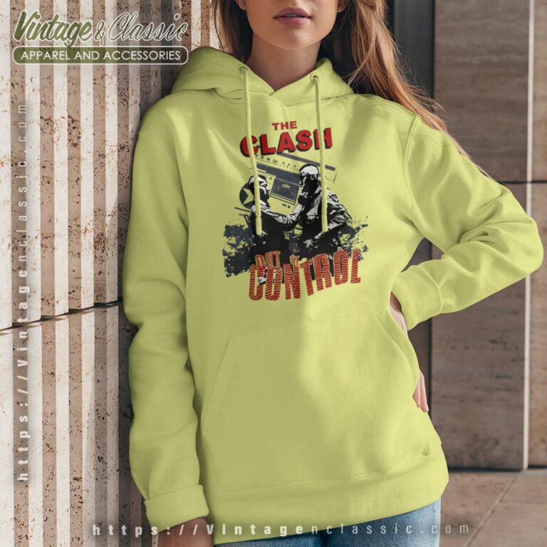 The Clash Out Of Control Hoodie The Clash Out Of Control Hoodie