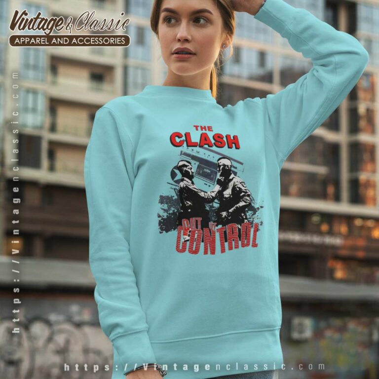 The Clash Out Of Control Sweatshirt The Clash Out Of Control Sweatshirt