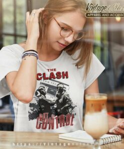 The Clash Out Of Control Women TShirt