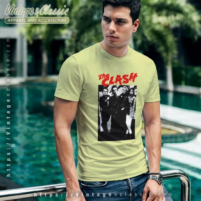 The Clash Poster T Shirt The Clash Poster T Shirt