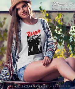 The Clash Poster Women TShirt