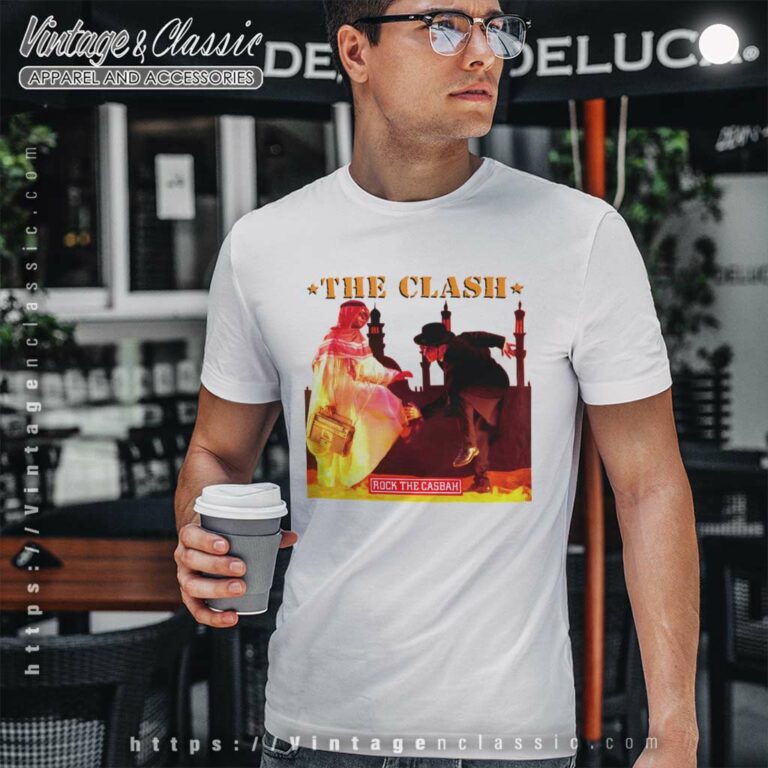 The Clash Rock The Casbah T Shirt The Clash Rock The Casbah T Shirt