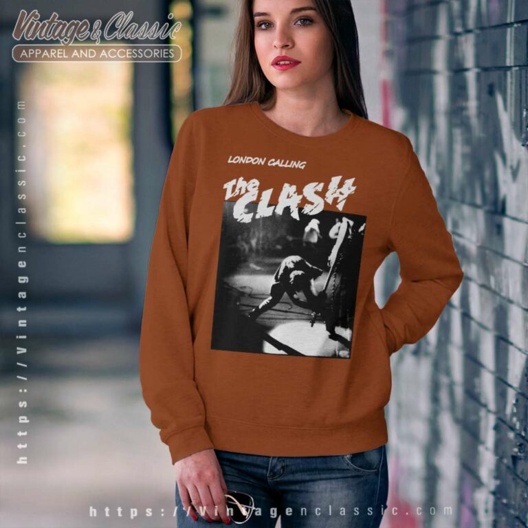 The Clash Shirt London Calling Sweatshirt The Clash Shirt London Calling Sweatshirt