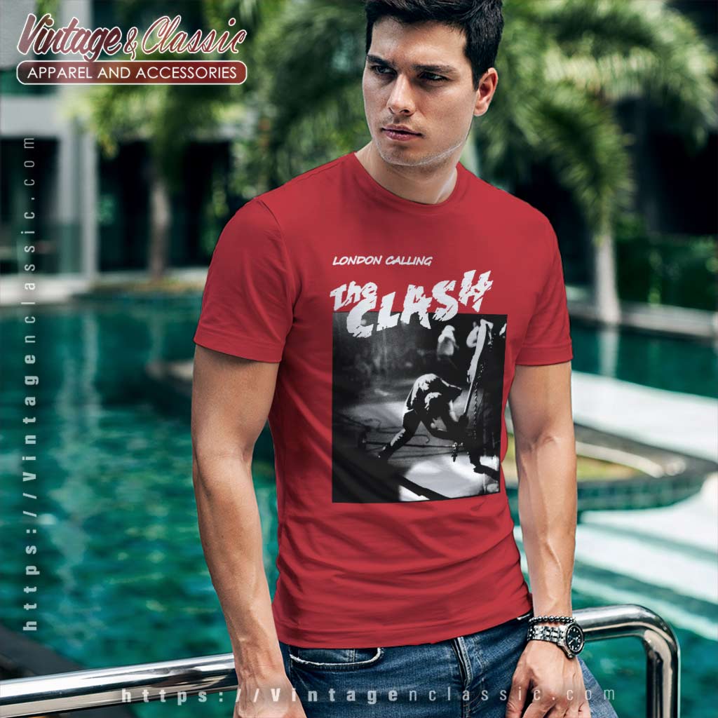 Rockabilia Clash London Calling T-Shirt Small - UK