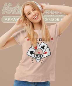 The Clash Shirt Skull Suits Straight To Hell Women TShirt