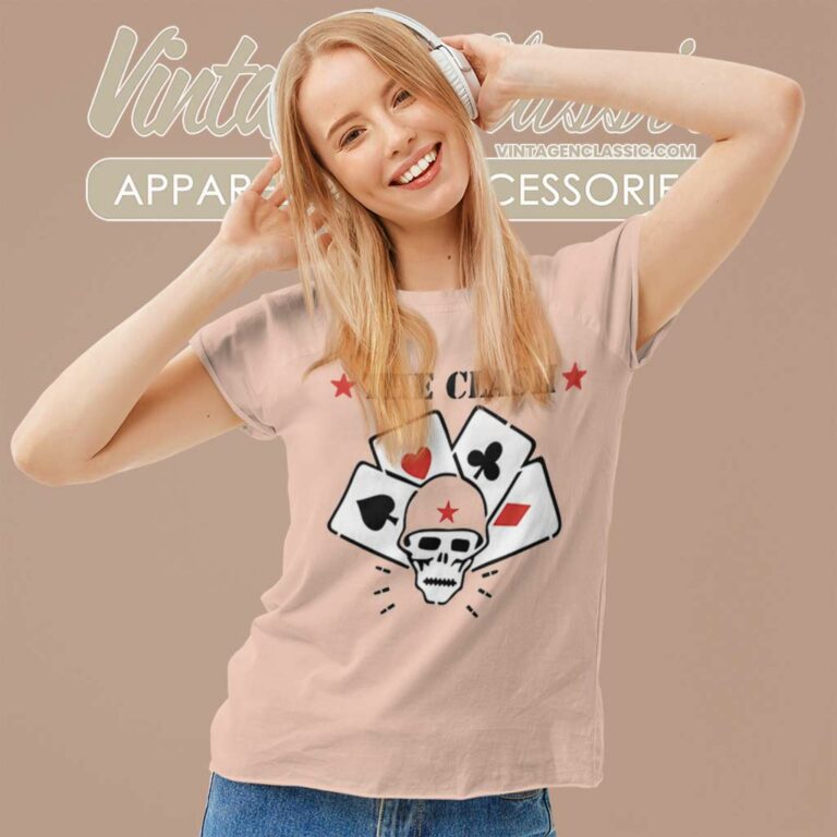 The Clash Shirt Skull Suits Straight To Hell Women TShirt The Clash Shirt Skull Suits Straight To Hell Women TShirt