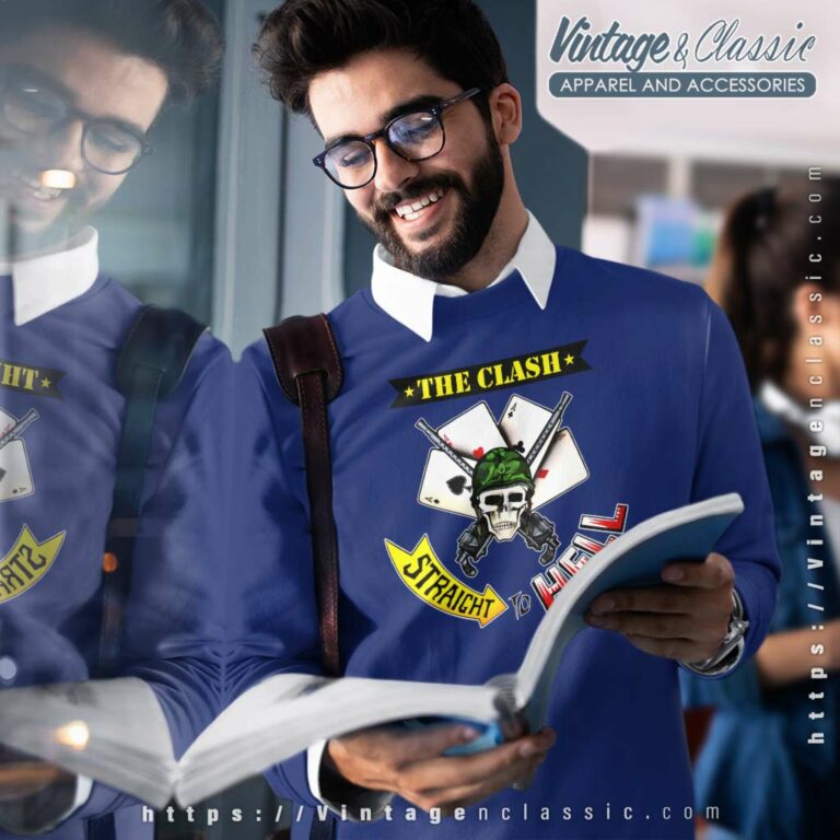 The Clash Straight To Hell Sweatshirt The Clash Straight To Hell Sweatshirt