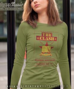 The Clash Texas Tour 83 Long Sleeve Tee 1
