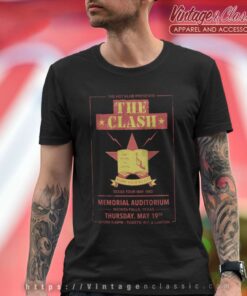 The Clash Texas Tour 83 T Shirt 1