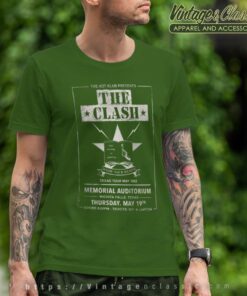 The Clash Texas Tour 83 T Shirt
