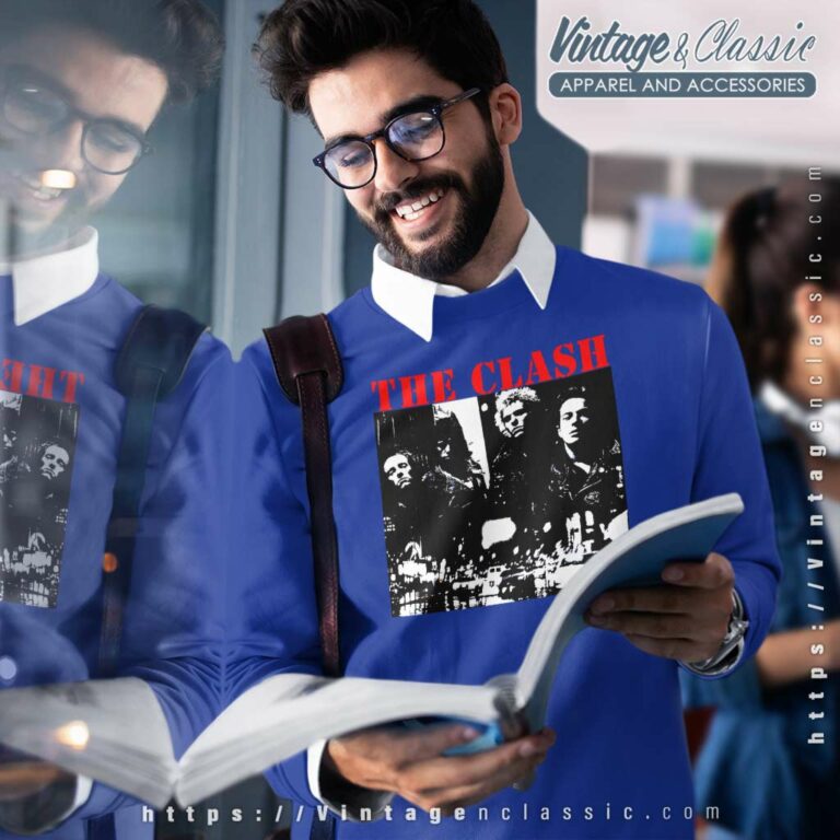 The Clash The Only Tour Sweatshirt The Clash The Only Tour Sweatshirt