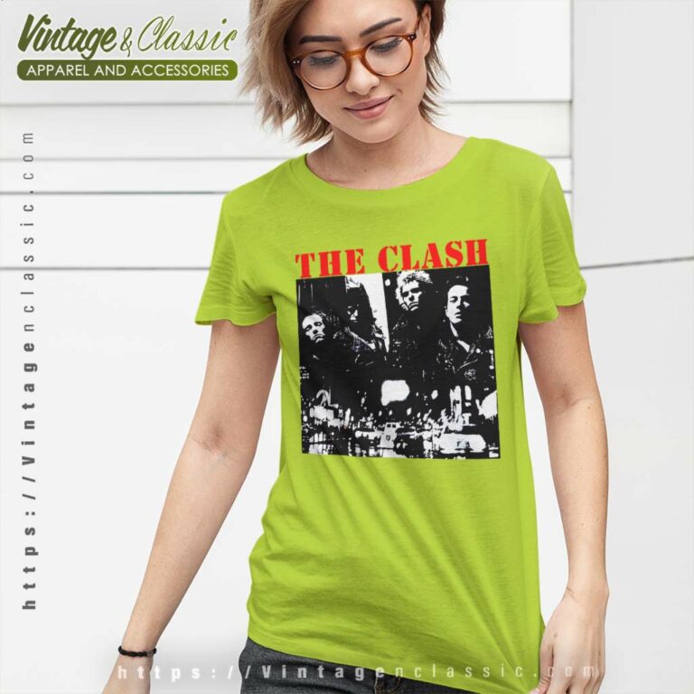 The Clash The Only Tour Women TShirt The Clash The Only Tour Women TShirt