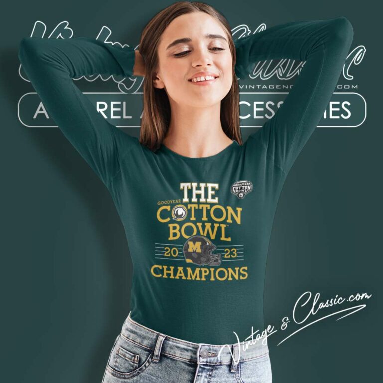 The Cotton Bowl Champions Goodyear 2023 Long Sleeve Tee The Cotton Bowl Champions Goodyear 2023 Long Sleeve Tee
