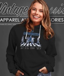 The Cowboys Cross The Road Shirt Nfl Dallas Cowboys Signature Hoodie