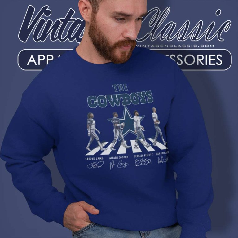 The Cowboys Cross The Road Shirt Nfl Dallas Cowboys Signature Sweatshirt The Cowboys Cross The Road Shirt Nfl Dallas Cowboys Signature Sweatshirt