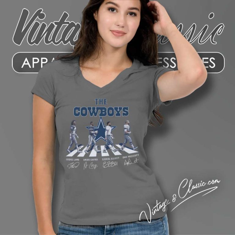 The Cowboys Cross The Road Shirt Nfl Dallas Cowboys Signature V Neck TShirt The Cowboys Cross The Road Shirt Nfl Dallas Cowboys Signature V Neck TShirt