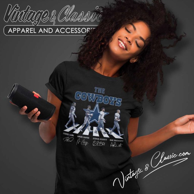 The Cowboys Cross The Road Shirt Nfl Dallas Cowboys Signature Women TShirt The Cowboys Cross The Road Shirt Nfl Dallas Cowboys Signature Women TShirt