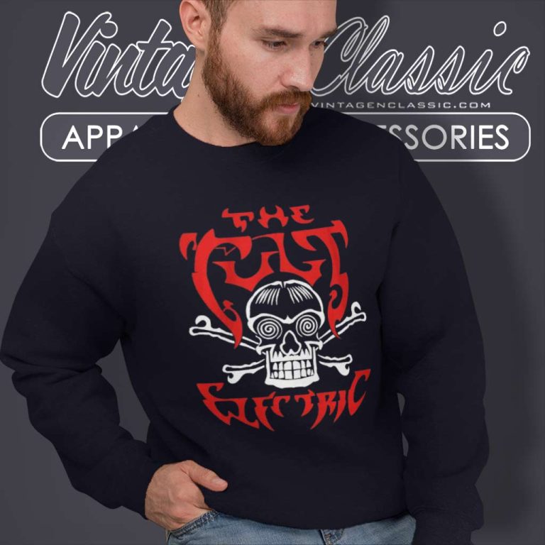 The Cult Electric Skull Sweatshirt The Cult Electric Skull Sweatshirt
