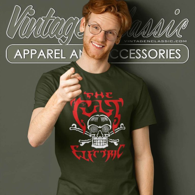 The Cult Electric Skull T Shirt The Cult Electric Skull T Shirt