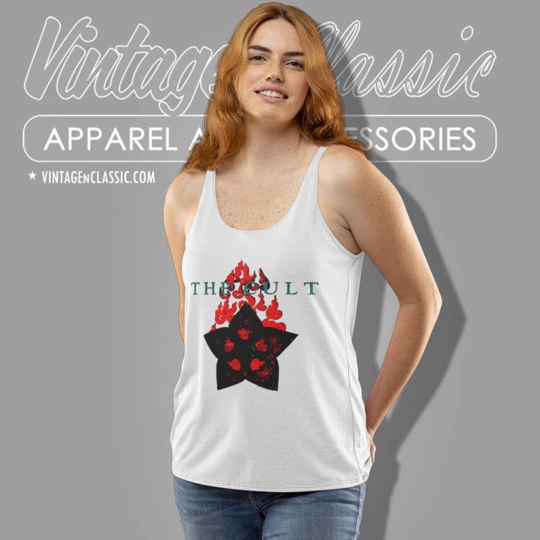 The Cult Flower Tank Top Racerback The Cult Flower Tank Top Racerback