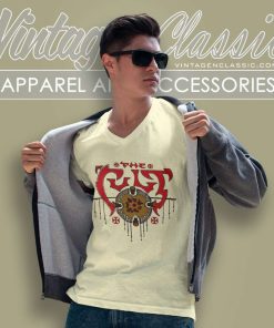 The Cult Logo Vintage Shirt 5 The Cult Logo Vintage V Neck TShirt