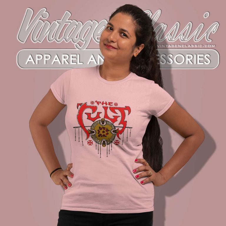 The Cult Logo Vintage Women TShirt The Cult Logo Vintage Women TShirt