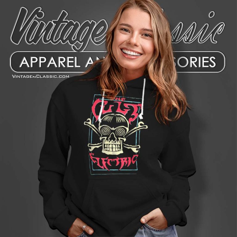 The Cult Shirt Electric Album Artwork Hoodie The Cult Shirt Electric Album Artwork Hoodie