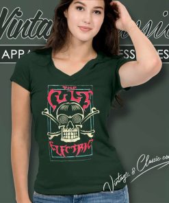 The Cult Shirt Electric Album Artwork V Neck TShirt