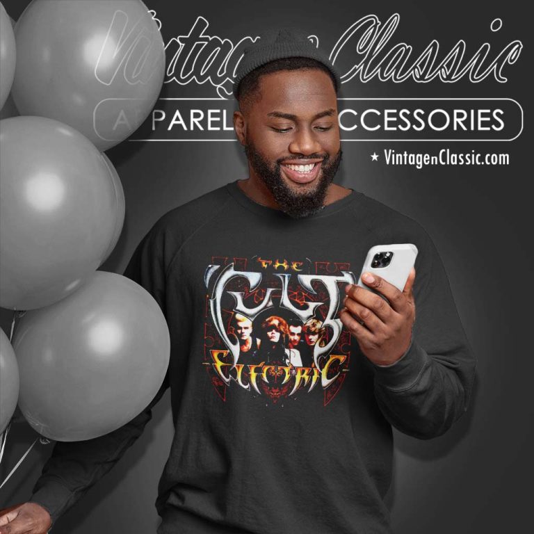 The Cult Shirt Electric Album Cover Sweatshirt The Cult Shirt Electric Album Cover Sweatshirt