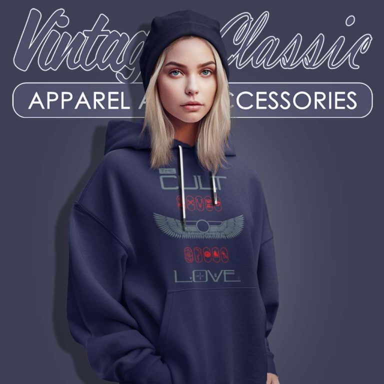 The Cult Shirt Love Album Cover Hoodie The Cult Shirt Love Album Cover Hoodie
