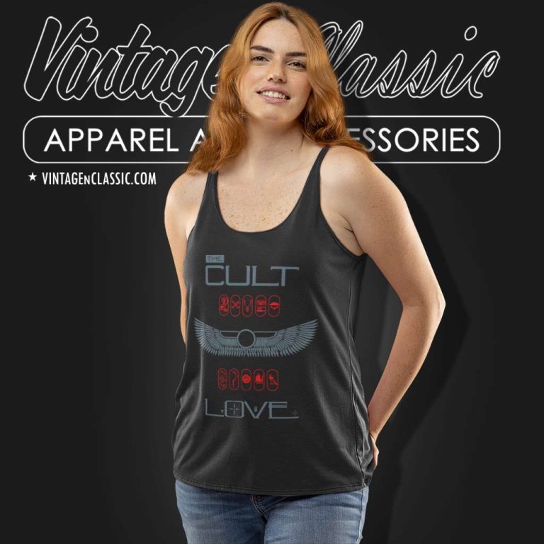 The Cult Shirt Love Album Cover Tank Top Racerback The Cult Shirt Love Album Cover Tank Top Racerback