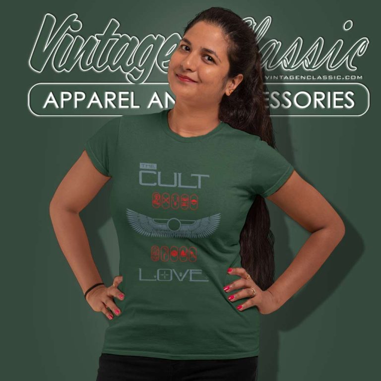 The Cult Shirt Love Album Cover Women TShirt The Cult Shirt Love Album Cover Women TShirt
