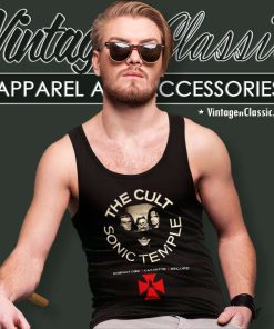 The Cult Shirt Sonic Temple Poster Tank Top Racerback