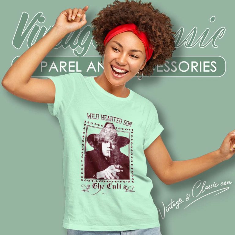 The Cult Shirt Wild Hearted Son Women TShirt The Cult Shirt Wild Hearted Son Women TShirt