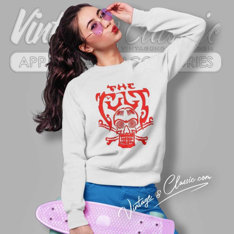 The Cult Skull Sweatshirt The Cult Skull Sweatshirt