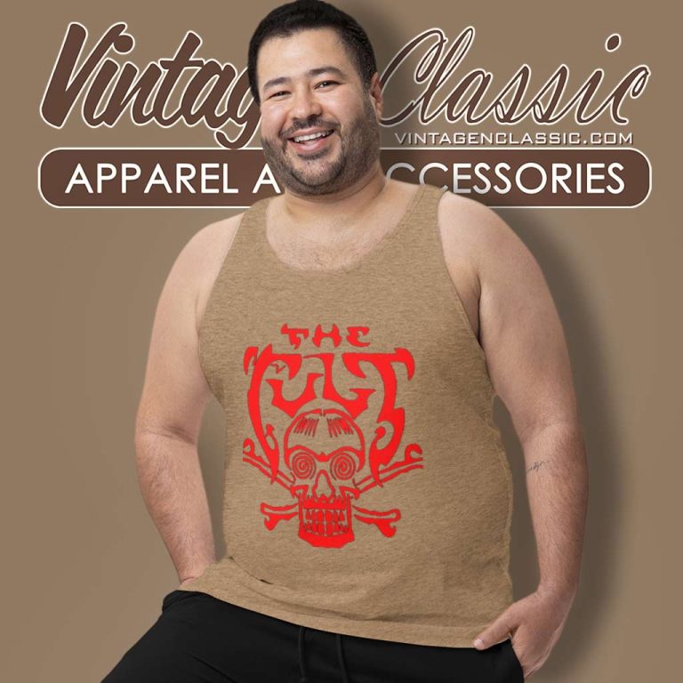 The Cult Skull Tank Top Racerback The Cult Skull Tank Top Racerback